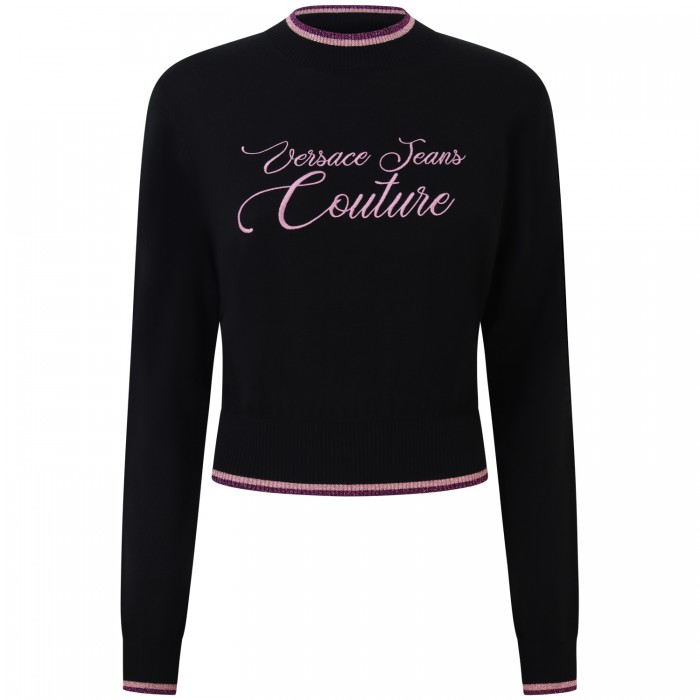 Maglione nero per donna