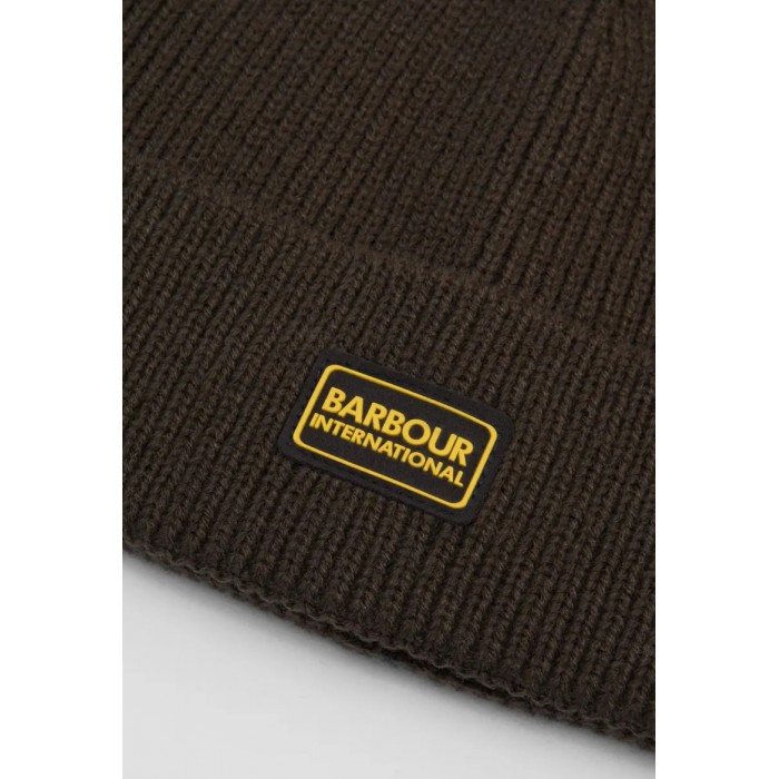 Set sciarpa e cappello verde per uomo