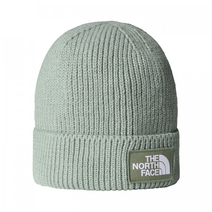 Cappello verde con logo per uomo