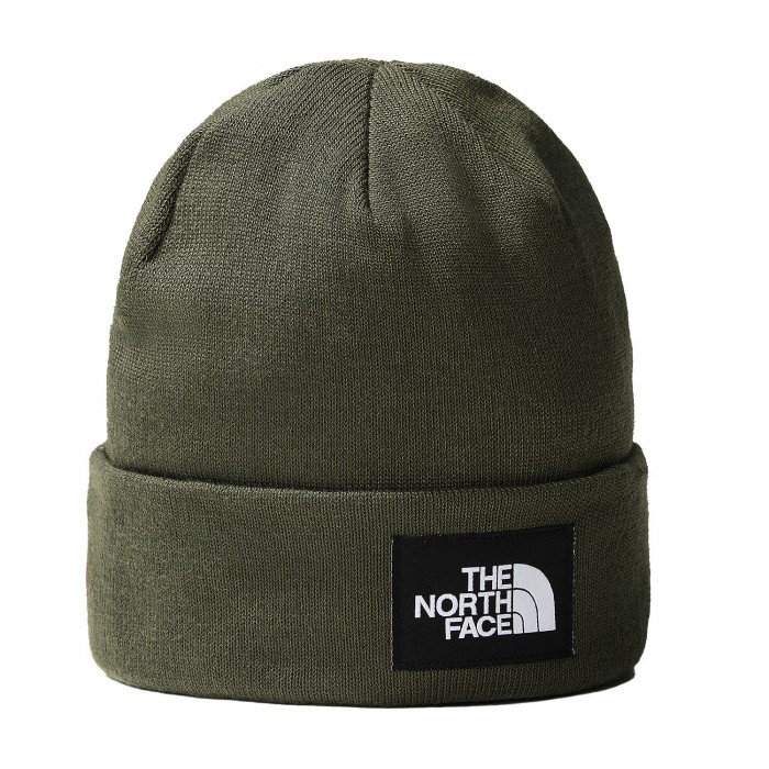 Cappello verde con logo per uomo