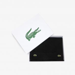 Set sciarpa e cappello nero...