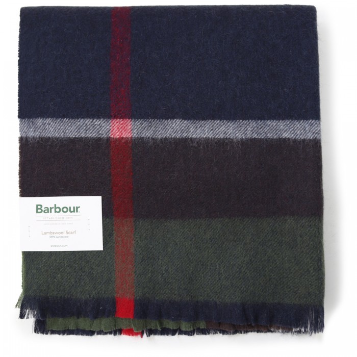 Sciarpa multicolor a fantasia per uomo