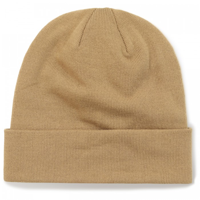 Cappello marrone con logo per uomo