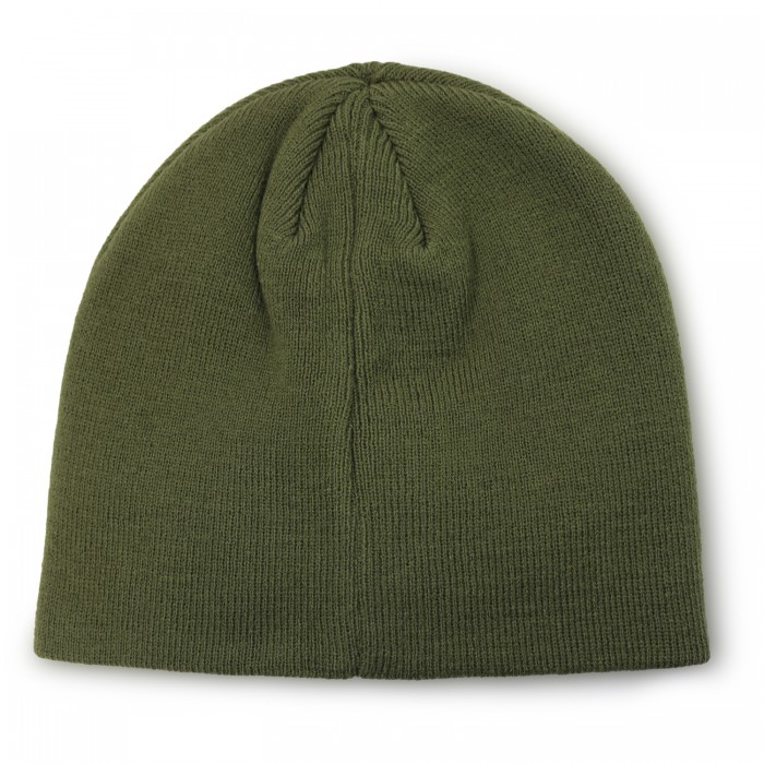 Cappello verde con mini logo per uomo