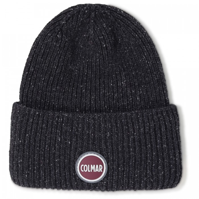 Cappello nero con mini logo per uomo