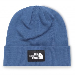 Cappello blu con logo per uomo