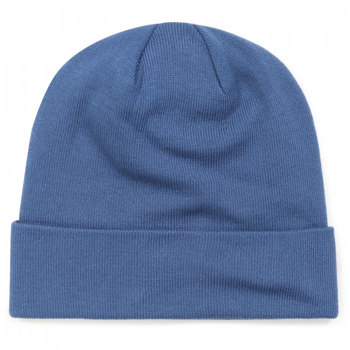 Cappello blu con logo per uomo