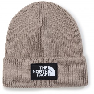 Cappello beige con logo per...