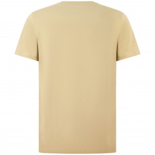 T-shirt beige con logo per... 2