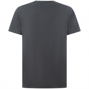 T-shirt grigia con logo per... 2