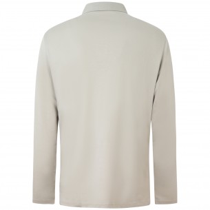 Polo beige manica lunga per... 2