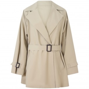 Trench beige per donna