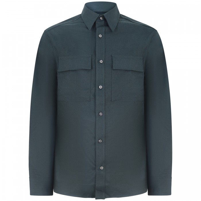 Camicia verde per uomo