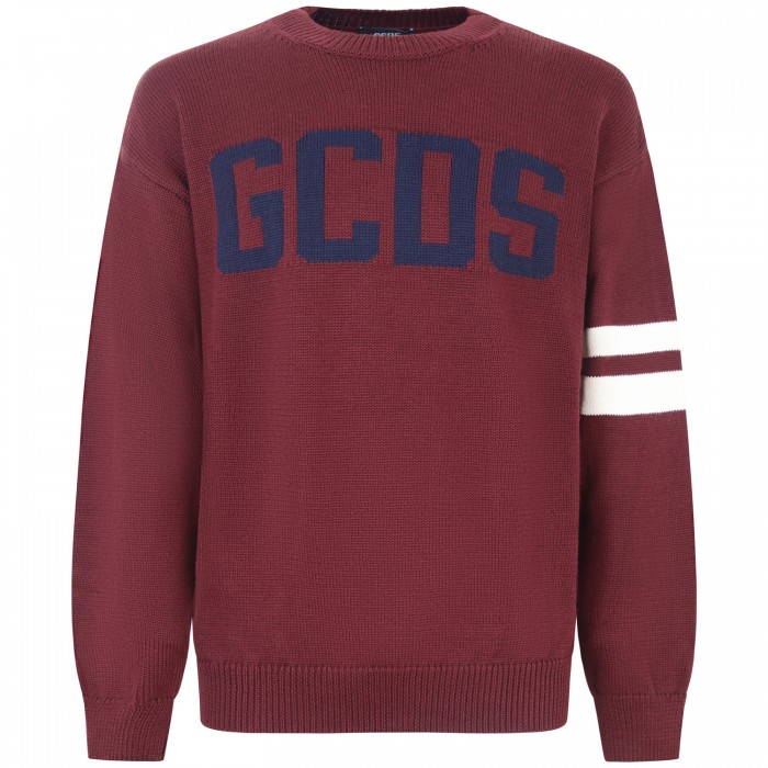 Maglione bordeaux per uomo