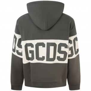 Felpa verde con maxi logo... 2