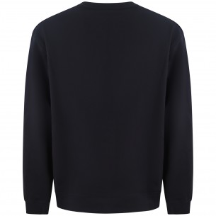 Felpa nera per uomo 2