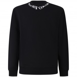 Felpa nera con scritta...