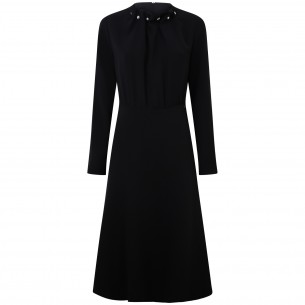 Abito lungo nero per donna 2