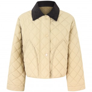 Giubbotto beige reversibile...