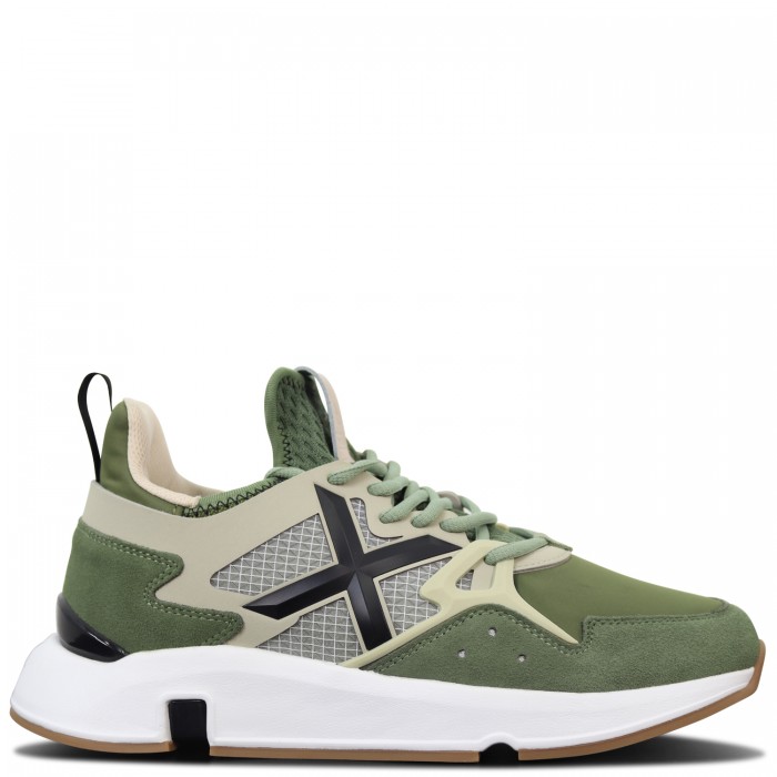 Sneakers verde 'CLICK 109' per uomo