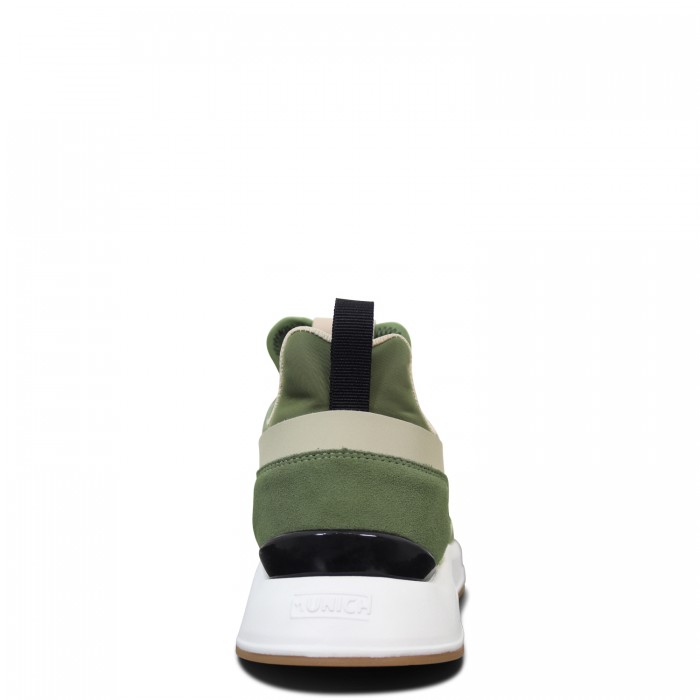 Sneakers verde 'CLICK 109' per uomo
