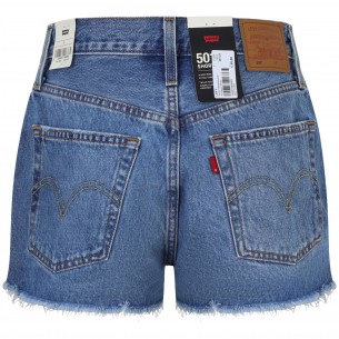 Shorts blu '501'  per donna 2