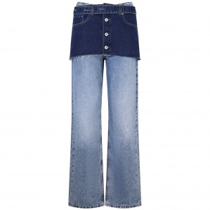 Jeans blu per donna
