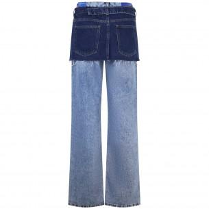 Jeans blu per donna 2