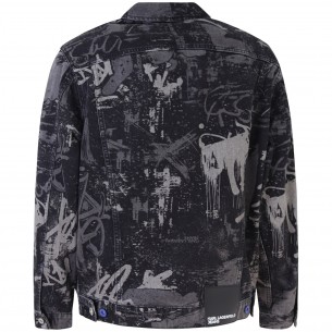 Giubbotto in denim a... 2