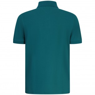 Polo verde con mini logo... 2