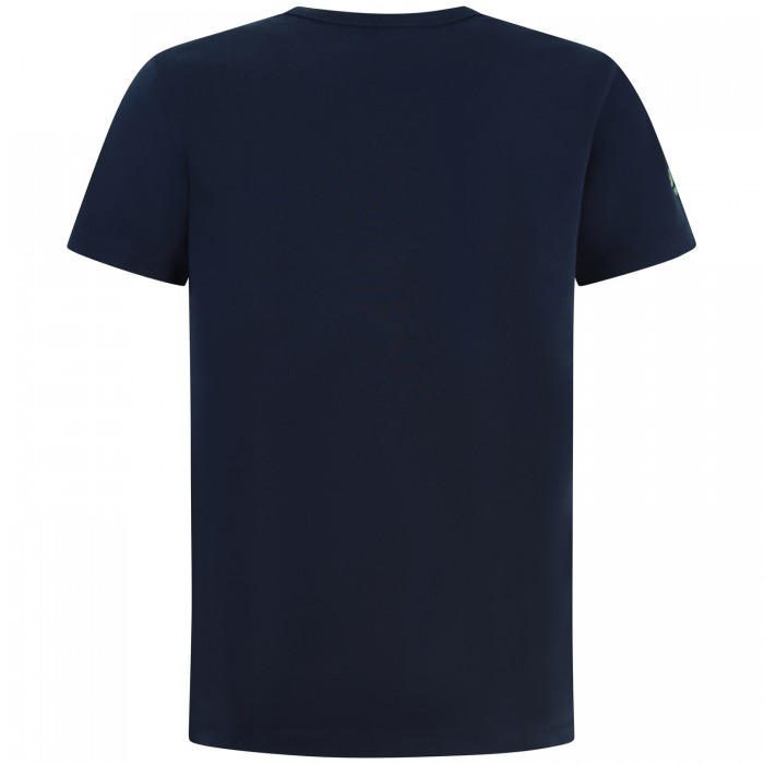 T-shirt blu per uomo