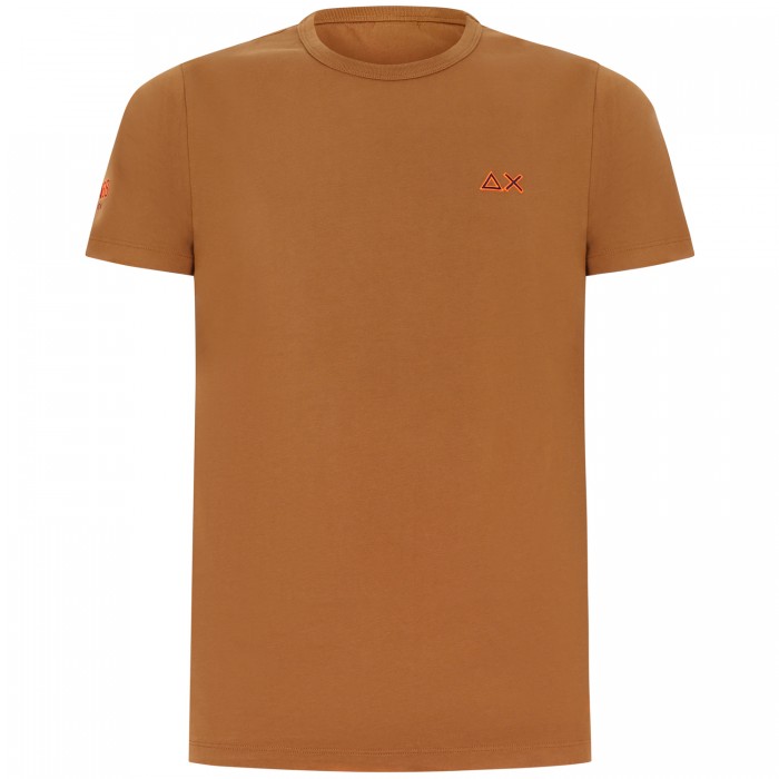 T-shirt marrone per uomo