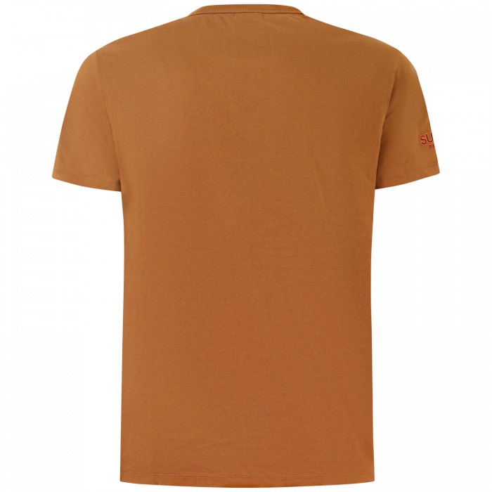 T-shirt marrone per uomo