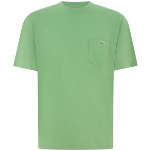 T-shirt verde con taschino...