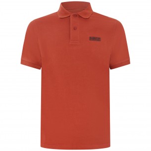 Polo arancione per uomo