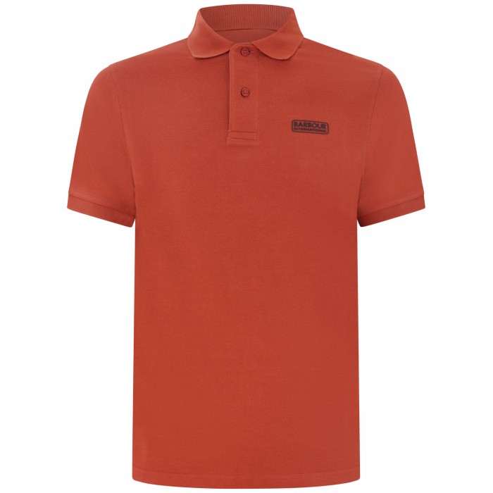 Polo arancione per uomo