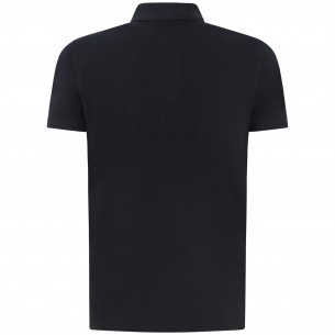 Polo nera per uomo 2