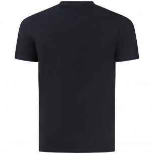 T-shirt nera per uomo 2