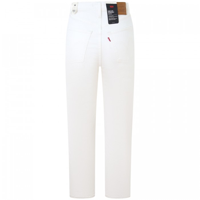 Jeans bianco 'RIBCAGE STRAIGHT ANKLE...