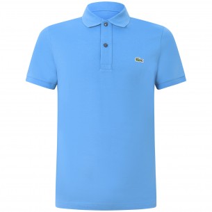 Polo celeste per uomo