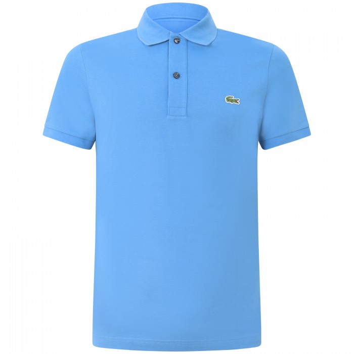 Polo celeste per uomo