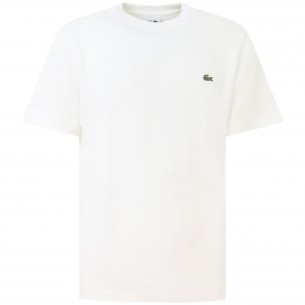 T-shirt bianca  piquè  per...