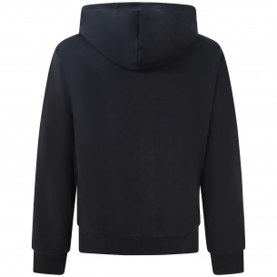 Felpa nera con zip  con... 2