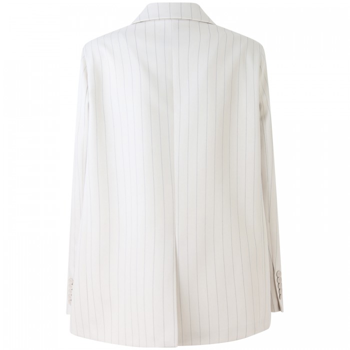 Giacca avorio gessata 'IRINA' per donna