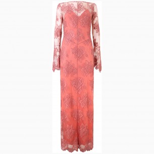 Abito rosa di pizzo 'NOA'...