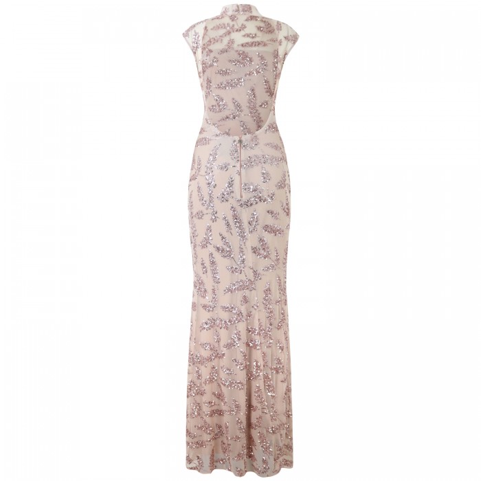 Abito rosa di paillettes 'UMA' per donna